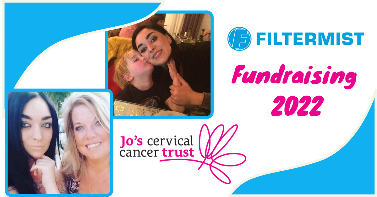Filtermist set to raise big money for cervical cancer charity in 2022